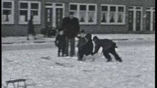 Oud Amsterdam Zuid 19467 sneeuwpret bij Rijnstraat [upl. by Hazeghi]