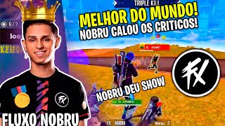 LBFF  FLUXO ASSUME A LIDERANÇA DA LBFF DEPOIS DE UM SHOW DO NOBRU COM 3 BOOYAHS E RECORD DE PONTOS [upl. by Aivuy]