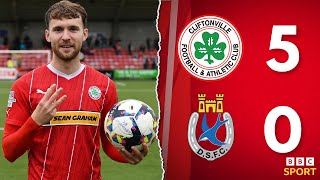 HIGHLIGHTS  Cliftonville 50 Dungannon Swifts [upl. by Eillam]