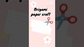 Origami paper craft shorts [upl. by Eittik]