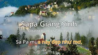 Sapa Giáng Sinh Karaoke f4 [upl. by Dorine493]