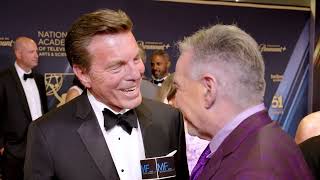 Peter Bergman Interview  The Young and the Restless  2024 Daytime Emmys Red Carpet [upl. by Nirac]