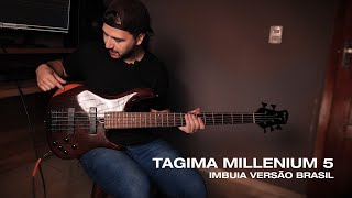 Review Baixo Tagima Millenium 5 Imbuia  Por Samuel Santos [upl. by Neehcas]