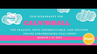 Calvinball 2021 Scrapbook Challenge [upl. by Teresina16]