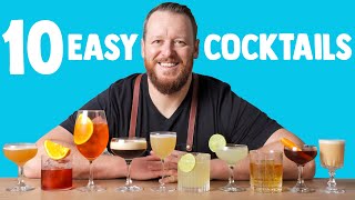 10 Cocktails Every Beginner Can Make [upl. by Webber]