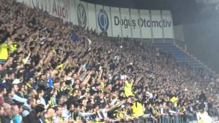 FENERBAHÇE OKUL AÇIK TRİBÜN Dilimde şarkıların gündüz gece [upl. by Shaia460]