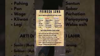 PRIMBON JAWA [upl. by Valerie]