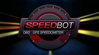 Speedbot Free GPSOBD2 Speedometer Android App [upl. by Refinneg918]