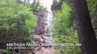 Arethusa Falls Crawford Notch NH [upl. by Oram]