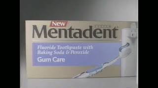 1996 Mentadent Gum Care Toothpaste Commercial [upl. by Magdala87]