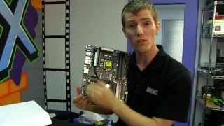 Gigabyte Z77XUP5 TH Dual Thunderbolt Motherboard Unboxing [upl. by Territus]