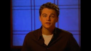 leonardo dicaprio winning a mtv award in 1998 [upl. by Ayot]