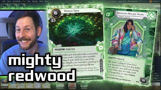 Mighty Redwood  Android Netrunner  LIVE [upl. by Kcirdde]