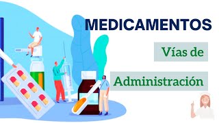 VIAS DE ADMINISTRACION de los medicamentos💉  seguridadysalud [upl. by Hoo955]