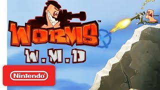 Worms WMD Launch Trailer  Nintendo Switch [upl. by Nref]