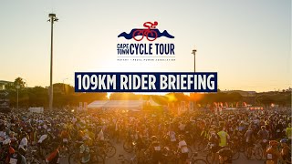 109km Cape Town Cycle Tour Cycle Tour Rider Brief 2024 [upl. by Forkey773]