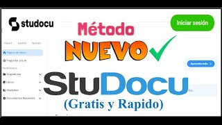 COMO DESCARGAR DE STUDOCU GRATIS SIN REGRISTRARSE  Archivos libros [upl. by Mackenie]