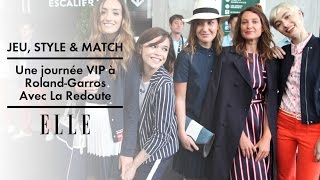 Jeu style amp match à RolandGarros  ELLE x La Redoute [upl. by Monroy]