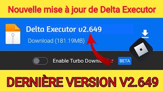 Comment télécharger Delta Executor Mobile New Version V649 New 2024 [upl. by Ailsa]