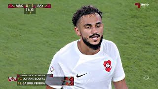 كل ما قدمه سفيان بوفال في أول ظهور له هذا الموسم مع الريان القطري  Sofiane Bouffal vs AlMarkhiya [upl. by Adnaval]