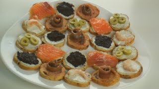 CANAPES assortment [upl. by Assenat]