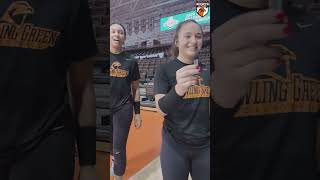 BGSU Volleyballs 2024 Thanksgiving dishes [upl. by Sarah]