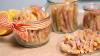 How to Make Candied Orange Peels  Sunset [upl. by Assedo472]