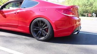 300whp BEST SOUNDING Turbo Genesis Coupe [upl. by Farwell]