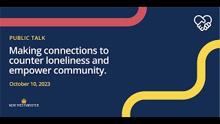 Making Connections to Counter Loneliness and Empower Community with Jim Diers [upl. by Vickie]