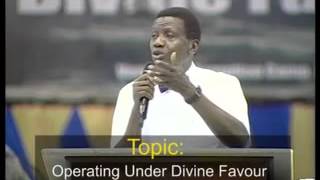 Operating Under Divine Favour by Pastor E A Adeboye [upl. by Hallvard]