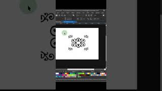 Bitmap pattern tips in corelDraw coreldrawx7 coreldrawtutorial [upl. by Der]