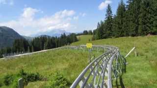 Sommerrodelbahn Fieberbrunn Alpine Coaster [upl. by Birkett751]