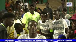 TOURNOI MEMORIAL ASC DEKHEULE DE CASTORS [upl. by Santoro]