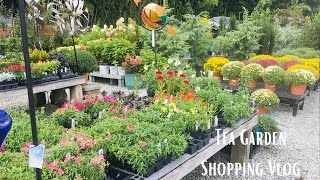 Tea Thyme With Maya Shopping For the Tea Garden Durham Garden Center Vlog April 2024 [upl. by Attela]