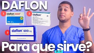 DAFLON PARA QUE SIRVE  3 COSAS  MEDICAMENTOS [upl. by Leund]