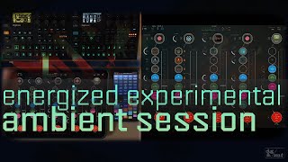 Energized experimental ambient session with Digitakt amp Digitone 2  iPad Pro [upl. by Carr628]