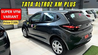 2024 Tata Altroz XM Plus ❤️  Detailed Walkaround With On Road Price  nitin ghule [upl. by Asined]