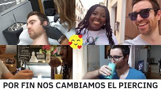 POR FIN NOS CAMBIAMOS EL PIERCING  COMIDITAS CON BUENA COMPAÑIA  JESÚS PRUEBA JUGO DE GUANABANA [upl. by Halyak]