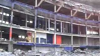 shea stadium demolition final video inside  jan 2009 [upl. by Carn667]