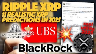 Ripple amp XRP Prediction Timeline In 2025 Real World Utility Price Boost  UBS Partnerships [upl. by Switzer202]