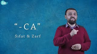 quotCAquot Eki A2  Learn Turkish Suffix quotCAquot [upl. by Nuhsed22]