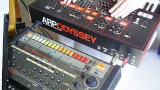 ARP ODYSSEY MKIII 1978 samplehold [upl. by Allekram]