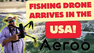 AEROO PRO FISHING DRONE  Testing at South Padre Island  Tutorial Video [upl. by Najtsirk]