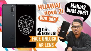 HUAWEI nova 2i  Ciri Eksklusif Face Unlock amp AR Lens [upl. by Kora]