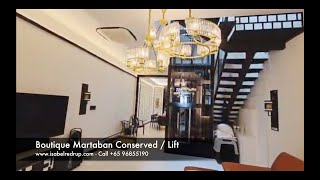 Boutique Martaban Conserved  Lift  The Amazing Houses of Isabel Redrup  Call Sue 65 96855190 [upl. by Merrili]