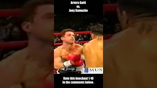 Classic Knockouts Arturo Gatti vs Joey Gamache 😵😲 shorts shortsvideo highlights [upl. by Weyermann]