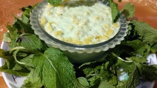 Pudina with boondi raita [upl. by Asamot]