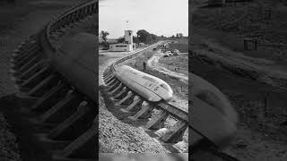 ALWEG monorail train Cologne 1952 technology history [upl. by Swane]