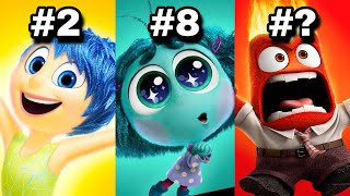 I RANKED EVERY EMOTION IN INSIDE OUT 2 [upl. by Diao]