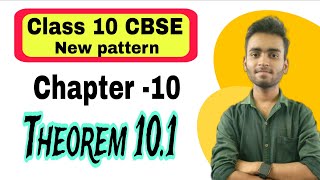 Theorem 101 Chapter 10 Class 10th NCERT l CBSE l Easy Concept [upl. by Schlicher758]